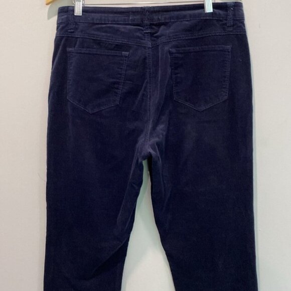 Contemporaine for Simons pants CORDUROY PANTs Size 12 TALLSLIM-FIT VELVET - Picture 8 of 14
